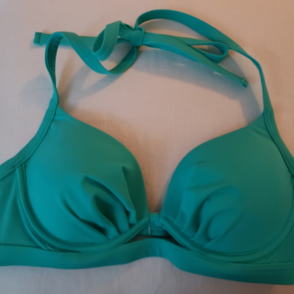 Jade Color Amy Halter Bikini